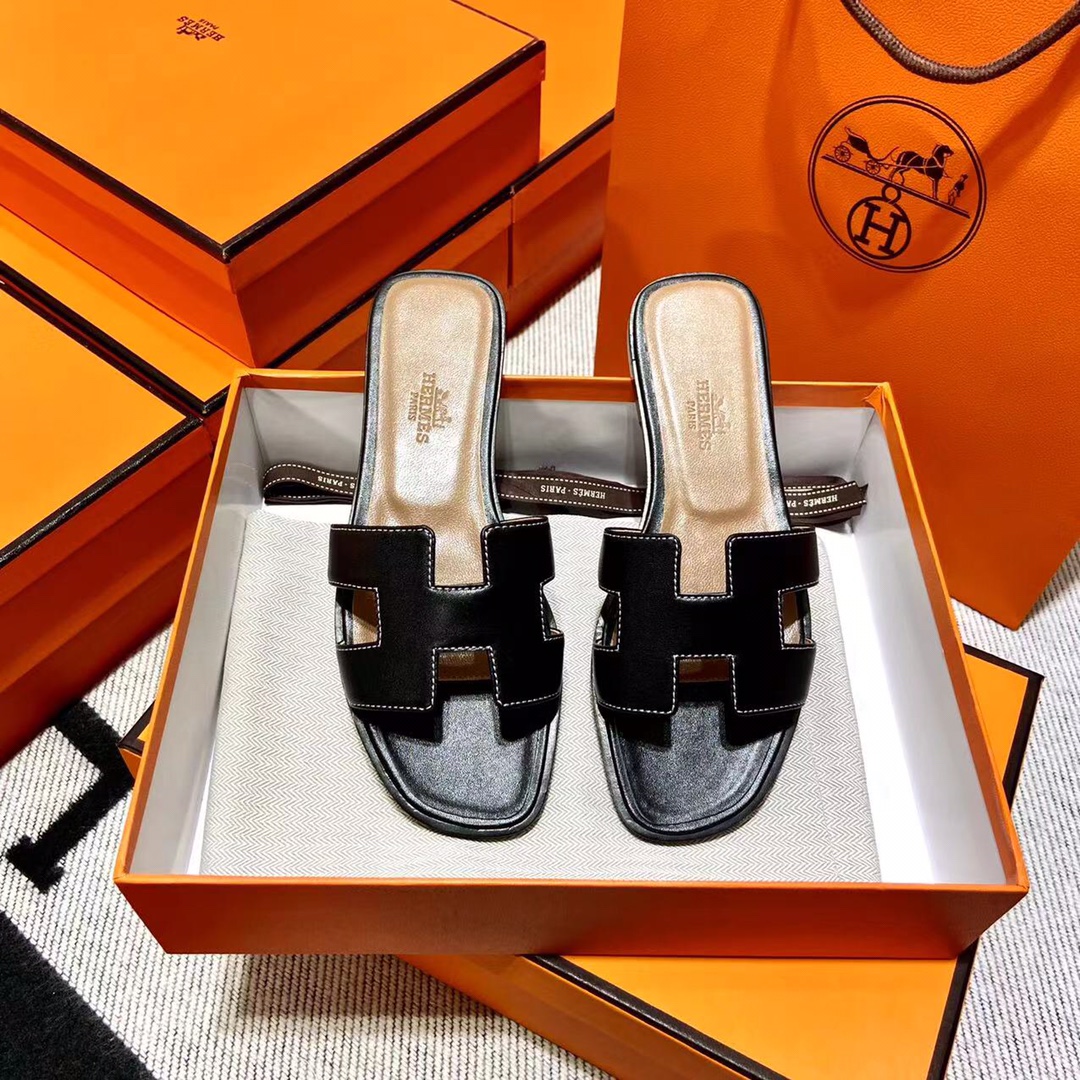 에르메스 올수공 오란 슬리퍼 샌들 스위프트 18